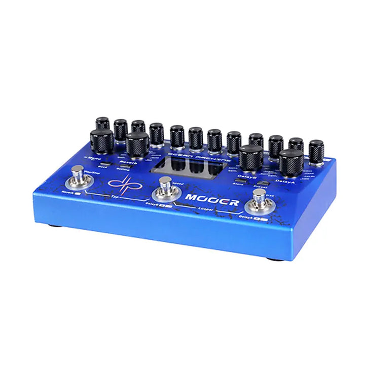 Mooer TDL3 Ocean Machine Devin Townsend Signature pedal; Dual Delay, Reverb and Looper unit