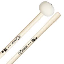 Vic Firth MB4H Corpmaster Bass Mallets- Extra Large Head,Hard Mallet