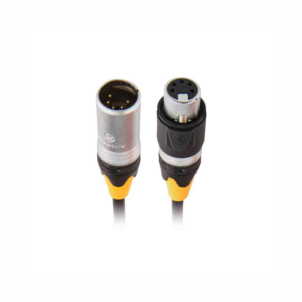 Chauvet Pro IP65-Rated 5-Pin DMX Extension Cable - 5 Foot