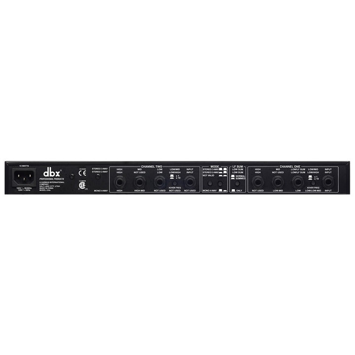 DBX 234s Stereo 2/3 Way, Mono 4-Way Crossover