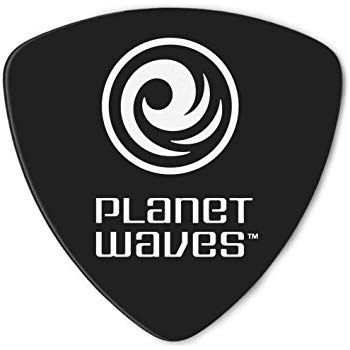 D'Addario 2CBK7-10 - 10 WIDE-PICK-CEL-BLACK-X-HEAVY