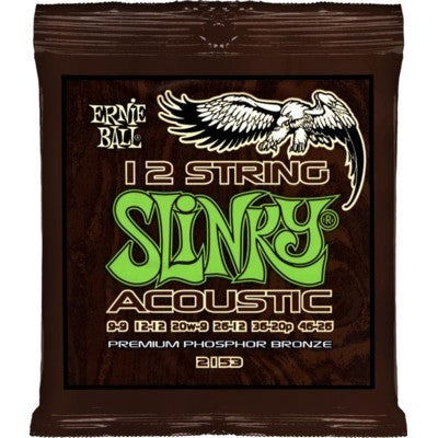 Ernie Ball 2153EB EARTHWOOD PHOS 12-STR LIGHT 9-46