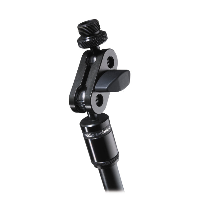 Audio-Technica AT8459 Dual Swivel-Mount Mic Clamp Adapter (Fits 5/8”-27 Stands)