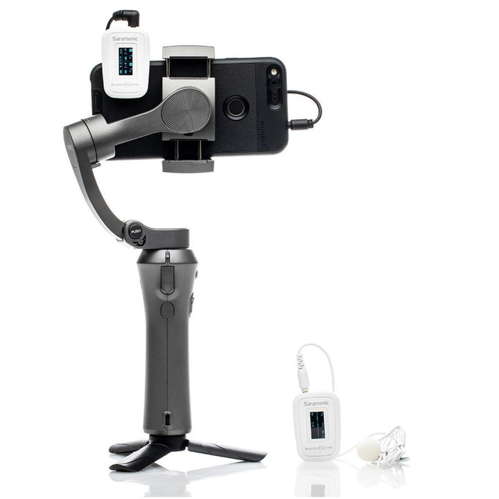 Saramonic Blink 500 Pro B1 Digital Camera-Mount Wireless Omni Lavalier Microphone System (2.4 GHz) - White