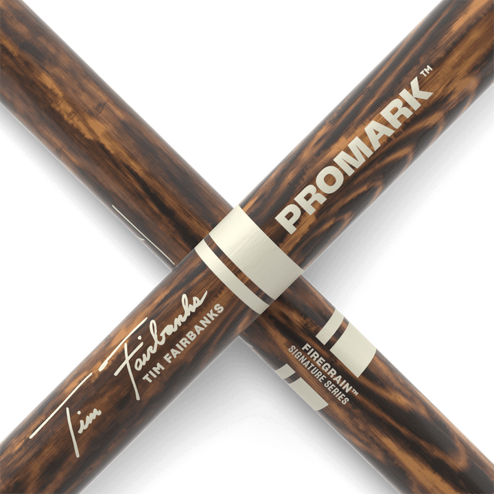 Promark TXDCTFW-FG -Promark Tim Fairbanks Firegrain Marching Snare Stick