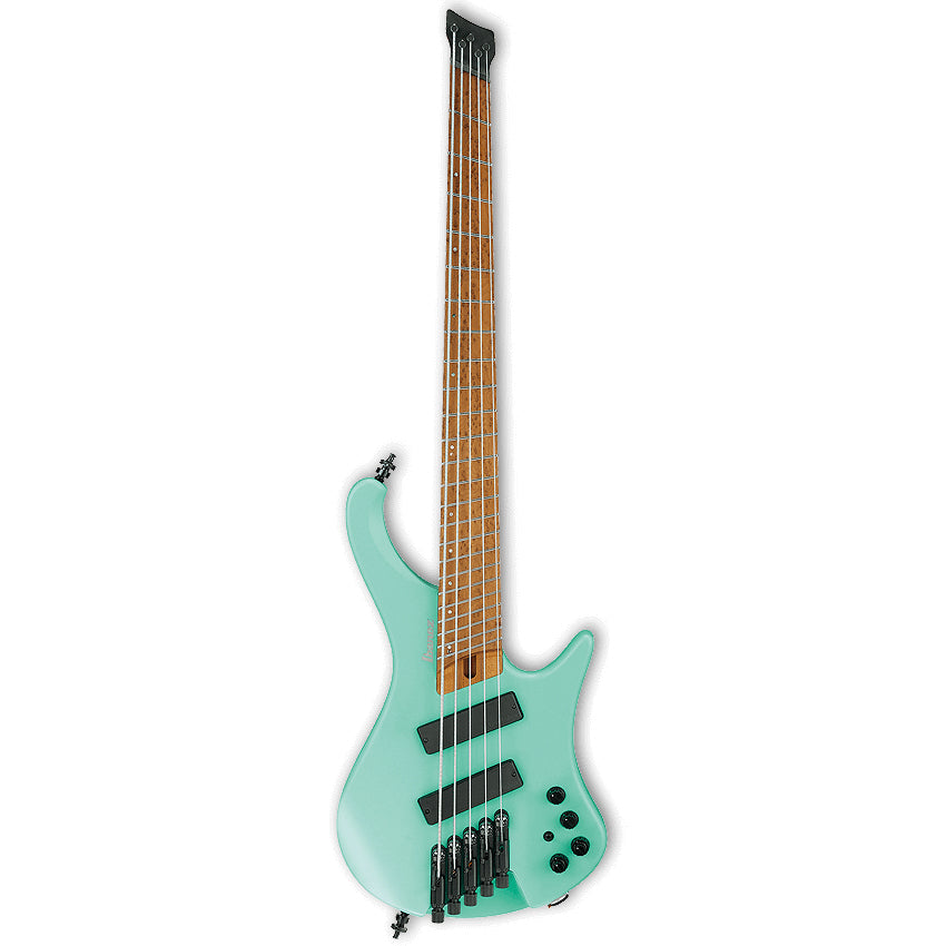 Ibanez EHB1005MSSFM EHB Ergonomic Headless Bass 5-String w/Bag Multi scale - Sea Foam Green Matte