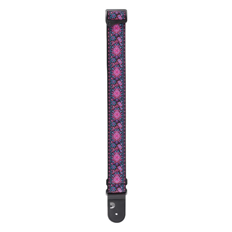 D'Addario Eco-Comfort Strap Line Extensions 50MM REC WVN OUTRUN, MONTEREY