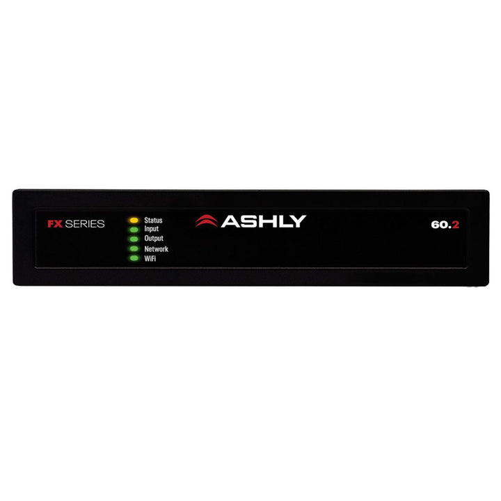 Ashly 1/2U DSP Amplifier 2 x 60W @ 4/8 Ohms, 1 x 120W @ 70/100V