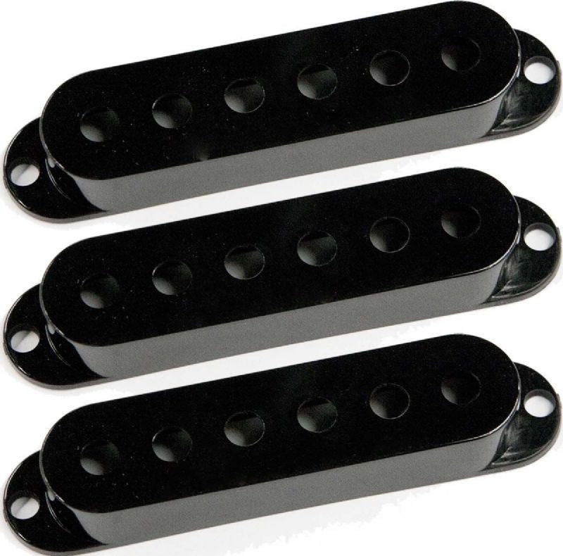Seymour Duncan Strat Cover Black Pack of 3 no Logo
