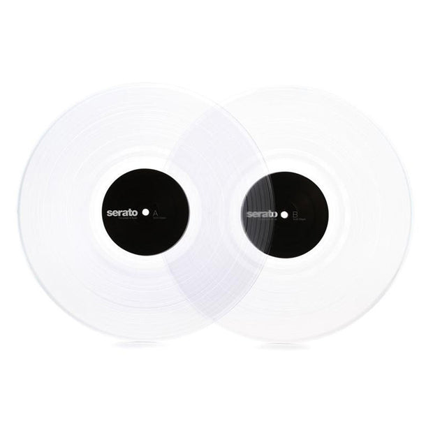 Serato Control Vinyl 7” (Pair) - Clear