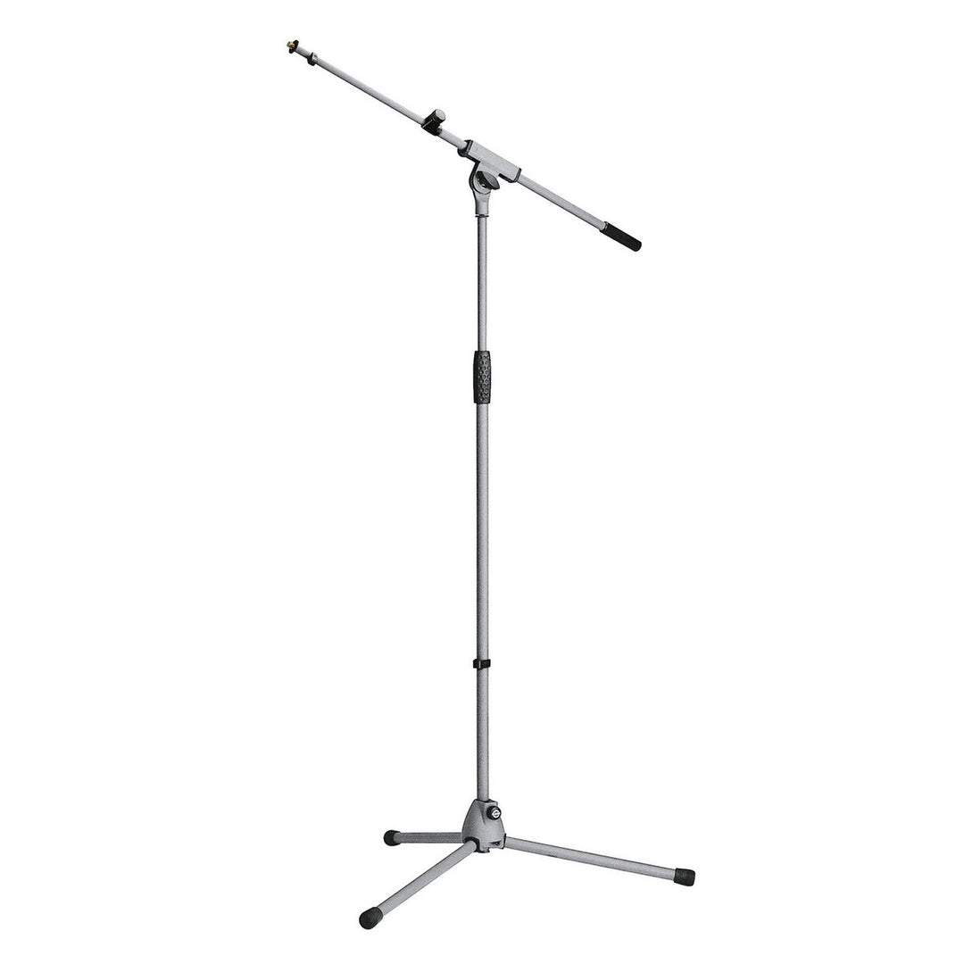 K&M 21080 Soft Touch Microphone Stand (Grey)