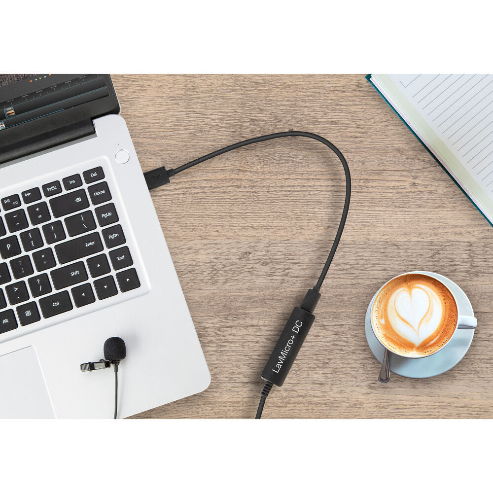 Saramonic LavMicro+DC Digital Lavalier Microphone for iOS/Android Devices and Mac/Windows Computers