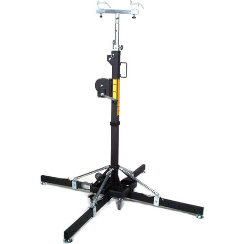 Global Truss ST-157 15.7ft Medium Duty Crank Stand w/Outriggers -Max Load 330Lbs