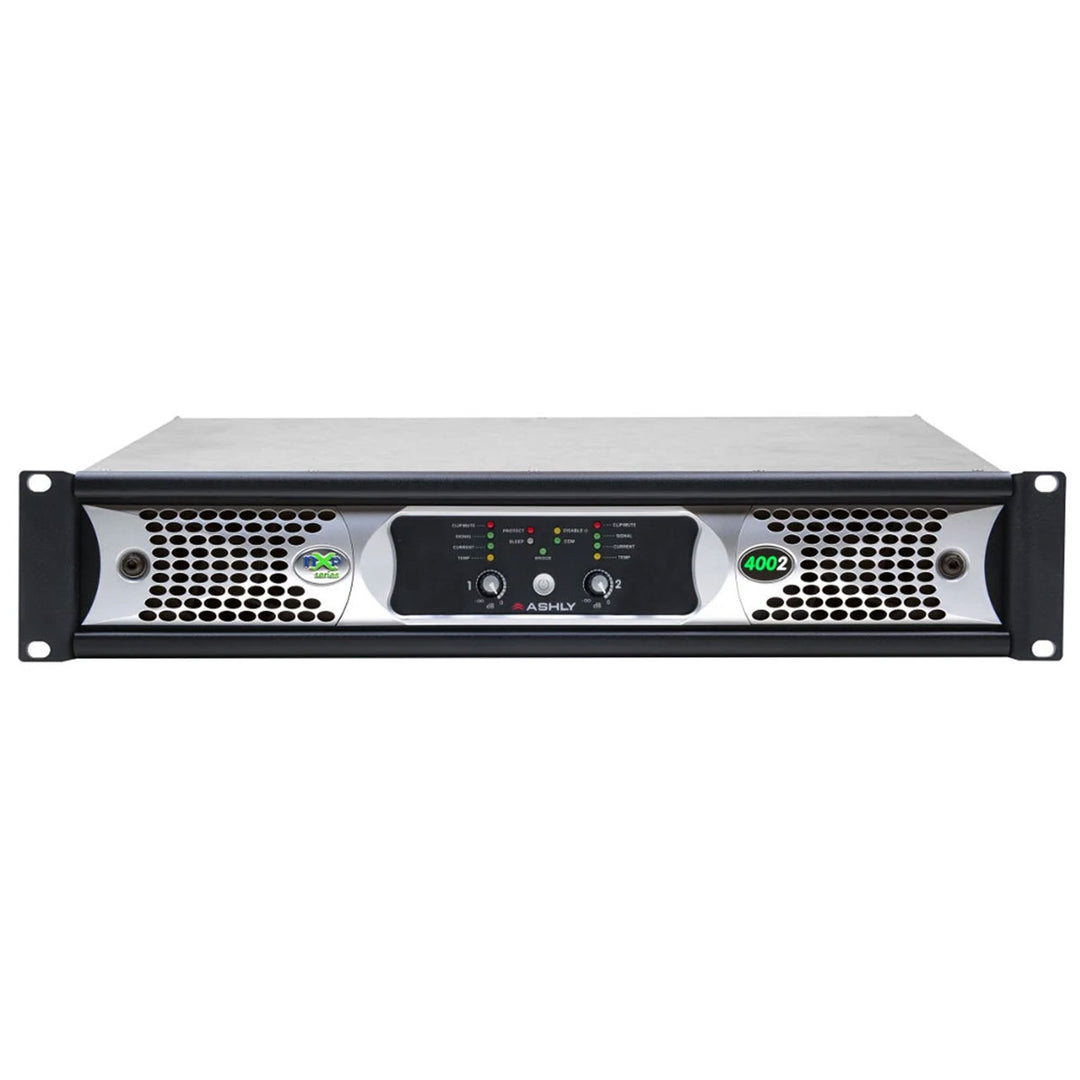 Ashly nXp4002d amplifier plus OPDante Option Card