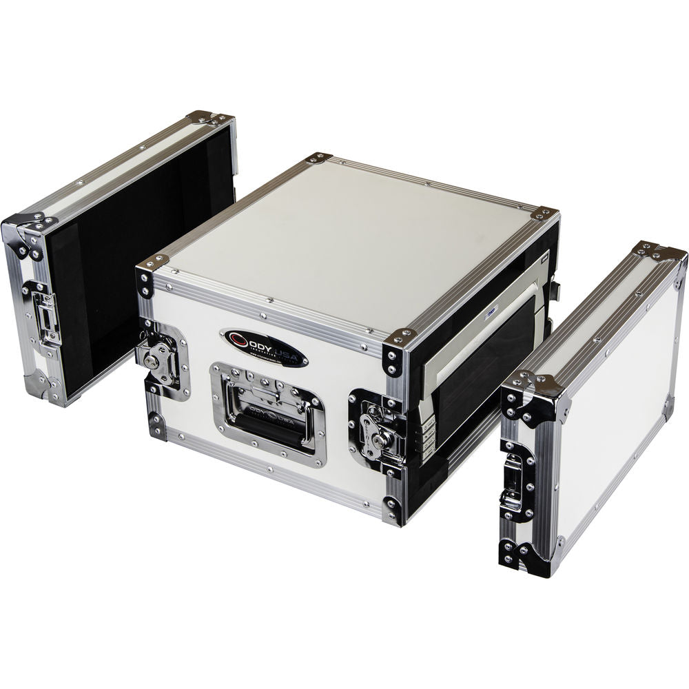 Odyssey FRDNPDS40WH DNP DS40 & DS80 Photo Booth Printer Case - White with Chrome Trim