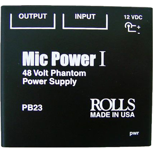 Rolls PB23 1 CH Phantom Power Adapter