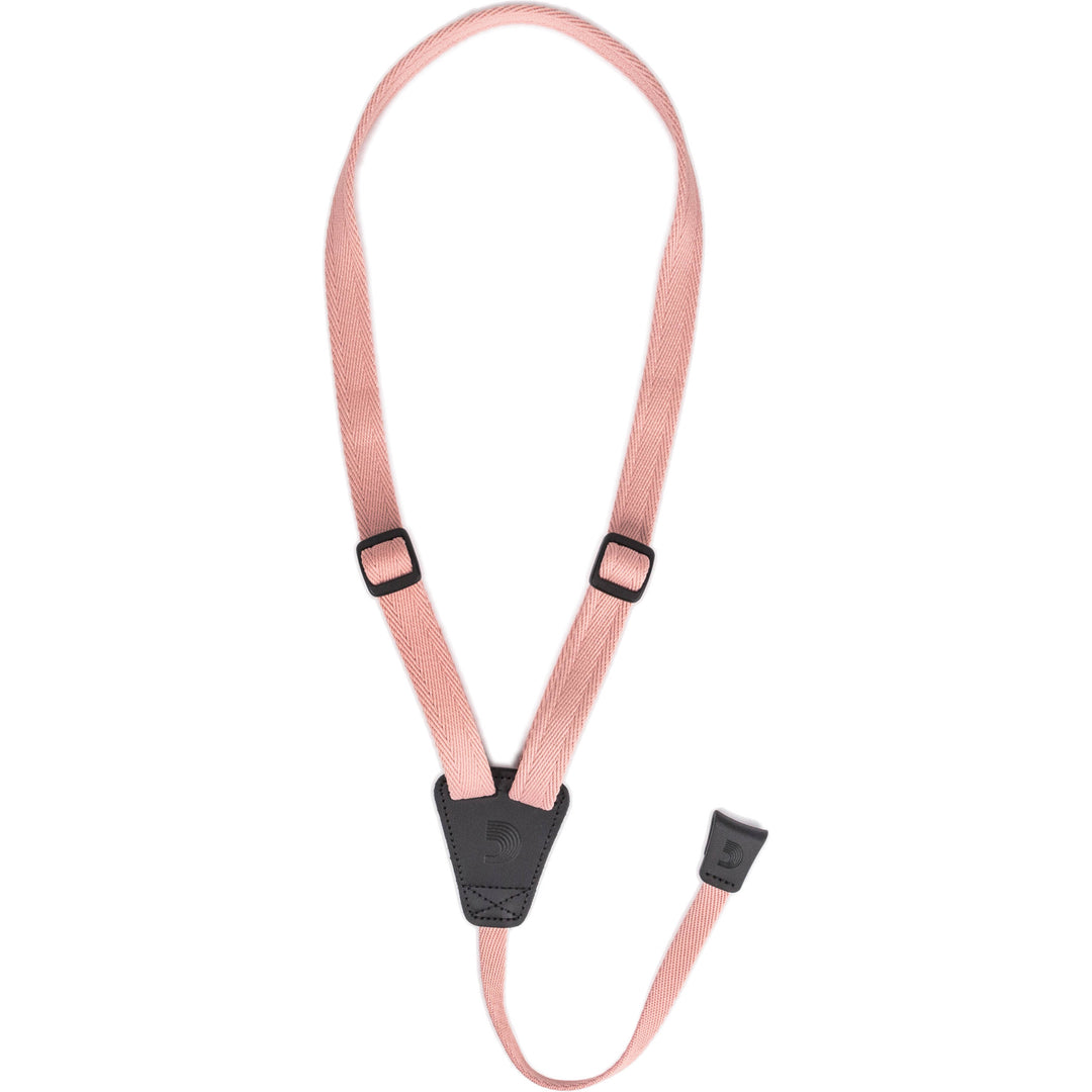 D'Addario 19UKE04 - 19MM PET UKE STRAP, CORAL
