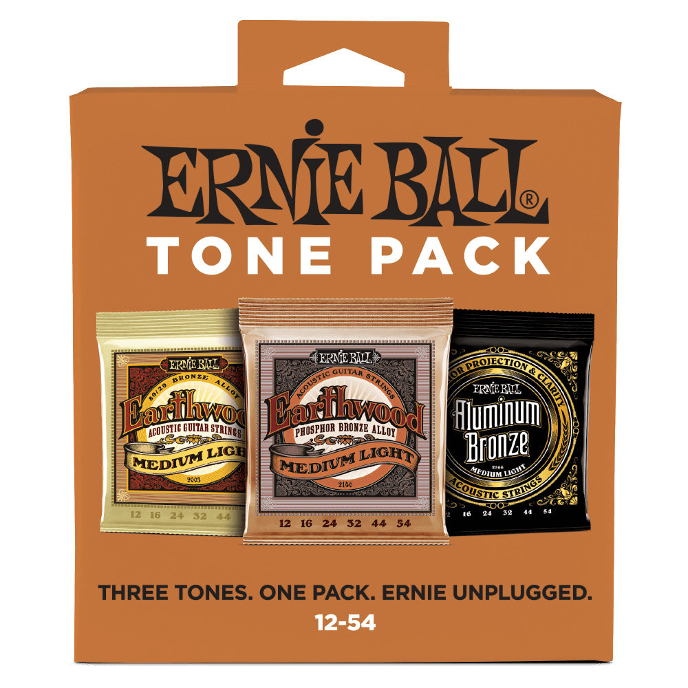 Ernie Ball 3313EB MED-LIGHT ACOUSTIC TONE PACK