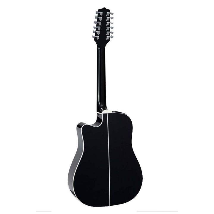 Takamine GD38CE-BLK Dreadnought 12-String Electric Acoustic Guitar w/ gig bag
