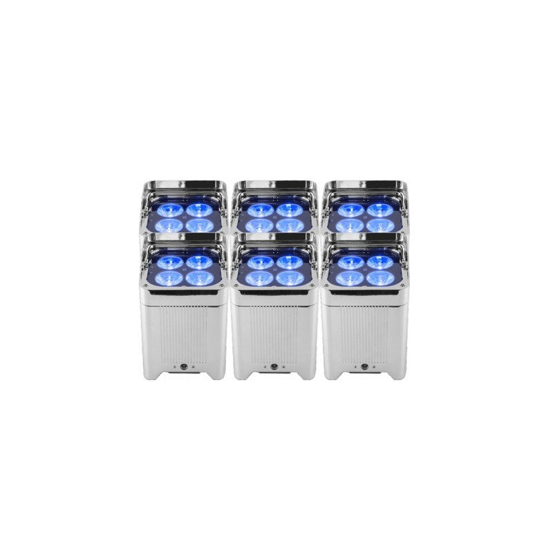 Chauvet Pro WELL FIT Six Pack in Charging Road Case