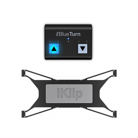 IK Tablet Page Turner Bundle (iKlip Xpand & iRig BlueTurn) – Music