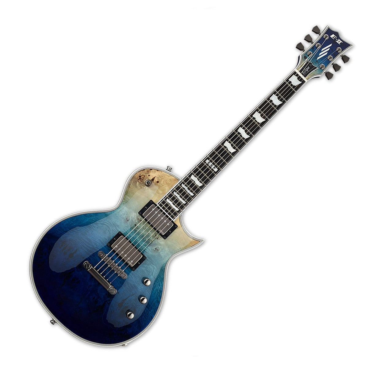 ギター ESP - Eii Eclipse ESP E-II Eclipse Guitar MADE IN JAPAN EII Blue Natural Fade