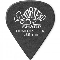 Dunlop 412P1.35 Player's Pack 12 picks Black