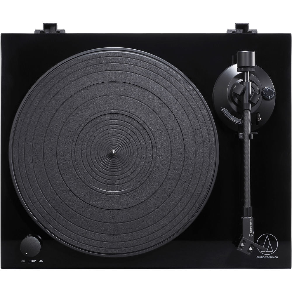 Audio-Technica Consumer AT-LPW50PB Fully Manual Two-Speed Stereo Turntable