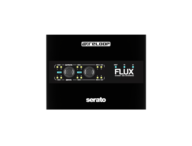 Reloop FLUX 3-channel (6x6 in/out) USB-C DVS interface for Serato DJ Pro