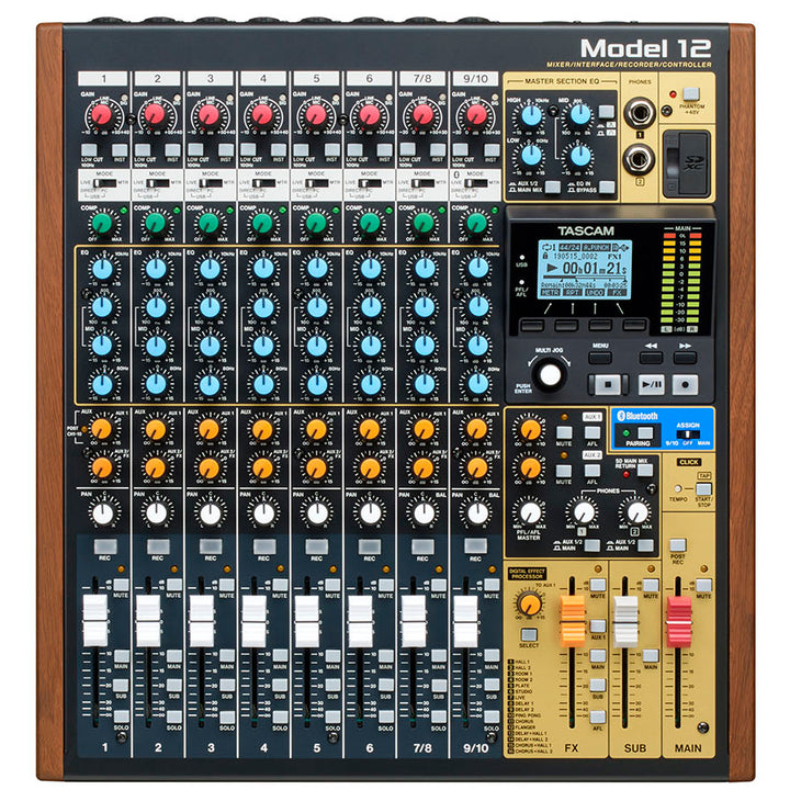 Tascam Model 12 All-In-One Production Mixer