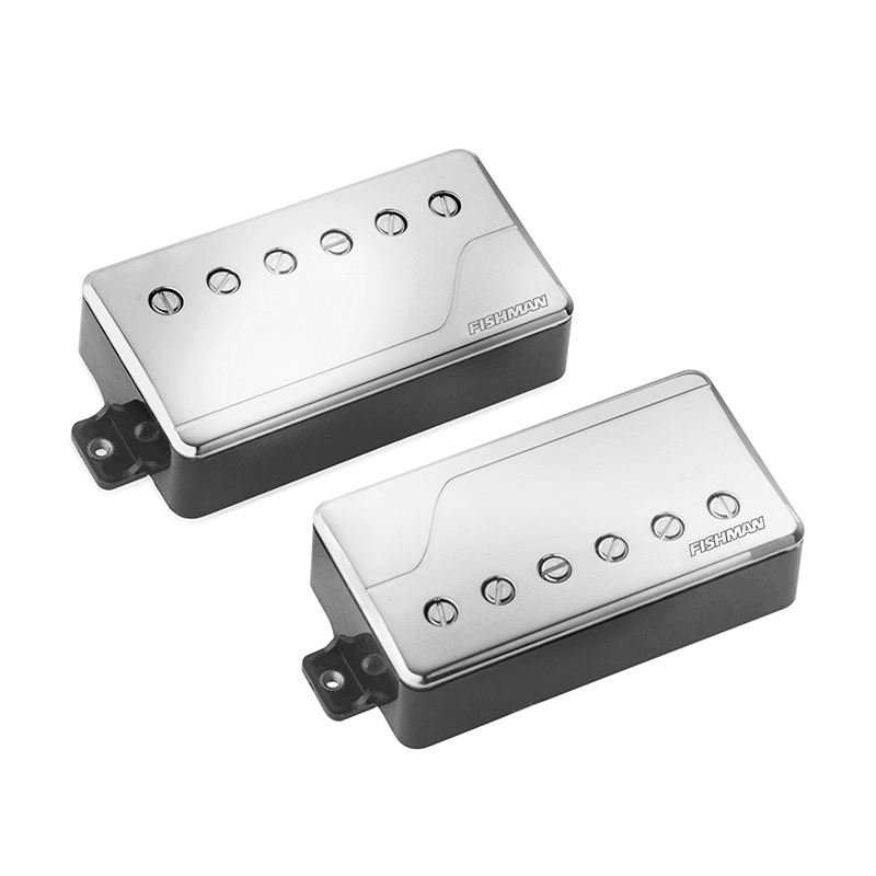 Fishman PRF-CHB-SN2 Fluence Classic Humbucker Pickup Set, Nickel