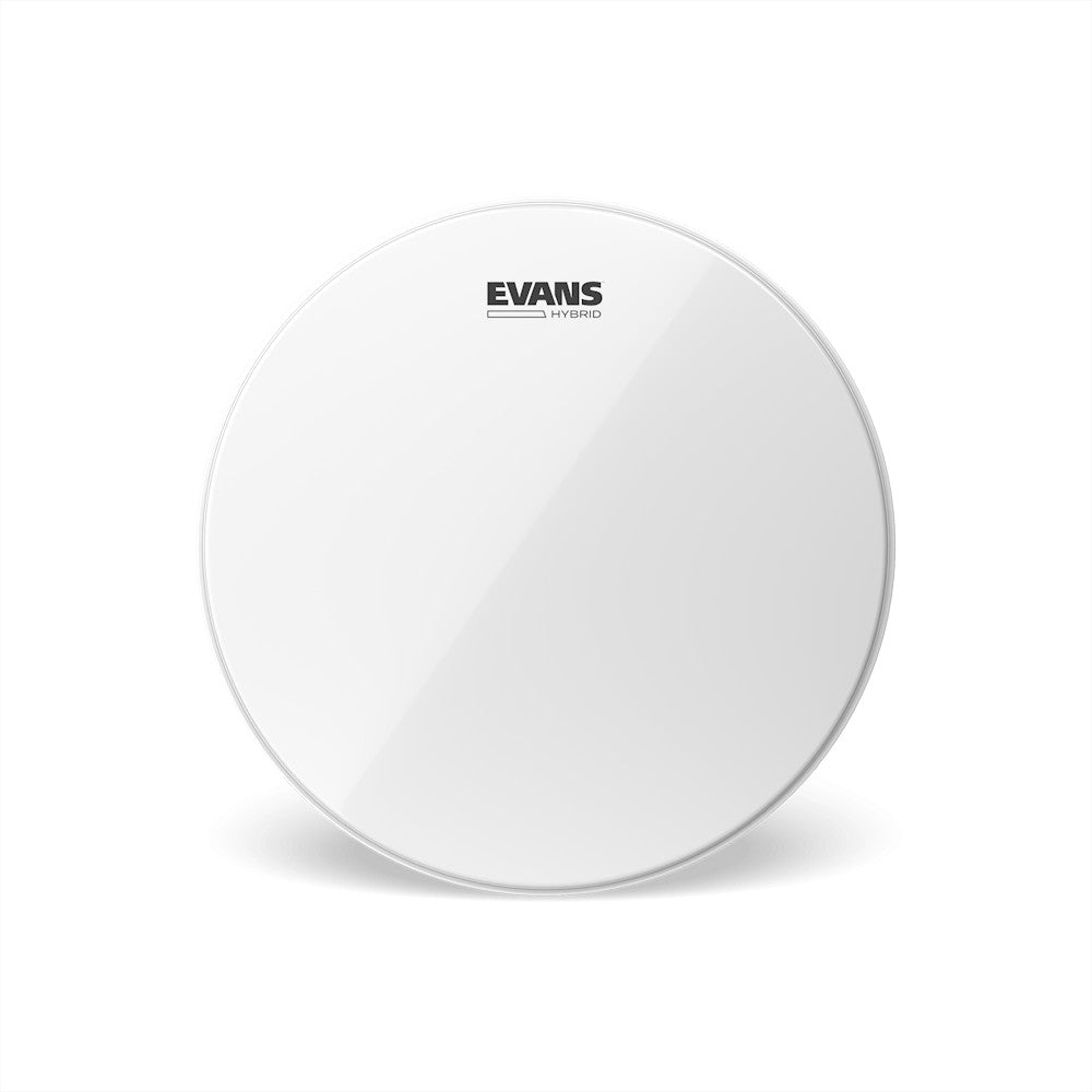 Evans Drumhead 14" Hybrid Marching Snare Batter Wht w/Bag