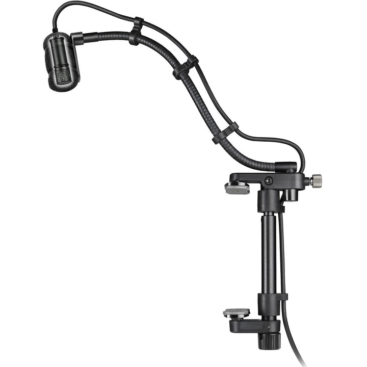 Audio-Technica ATM350 Cardioid Condenser Instrument Microphone 9” Gooseneck w/ Guitar Mount