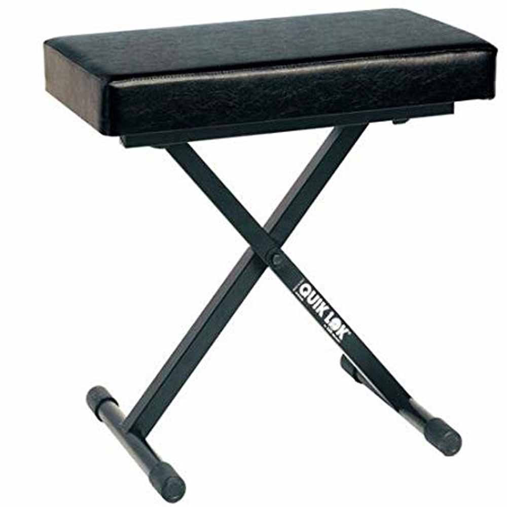 Quiklok BX-718 - Deluxe Collapsible Keyboard Bench