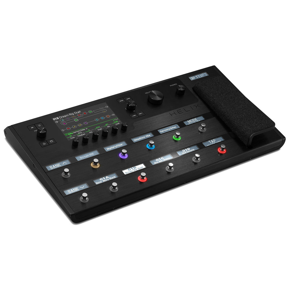 Line 6 Helix Floor Guitar Processor Multi-Effect Pedal – Music
