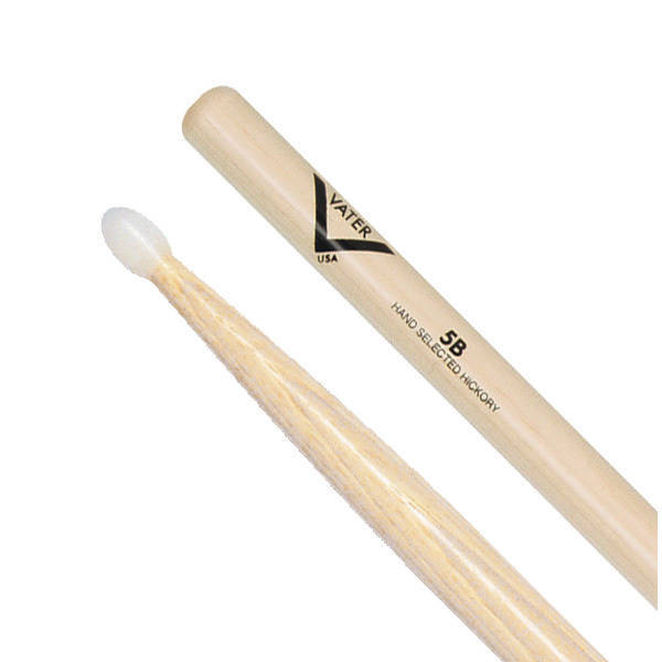 Vater VH5BN - Vater American Hickory 5B Nylon Tip Drumsticks
