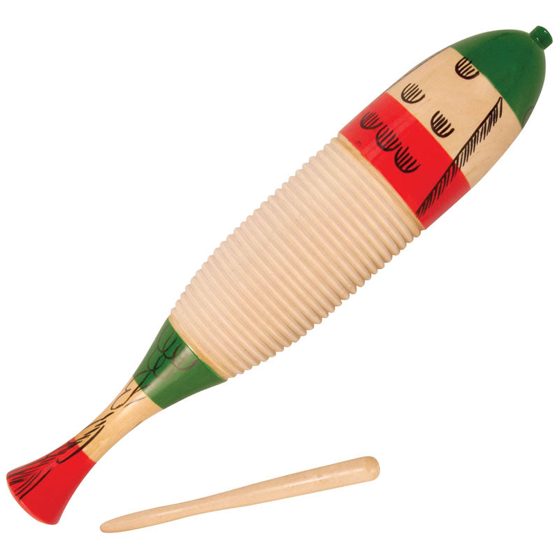 LP CP249A - CP Fish Style Guiro with Scraper