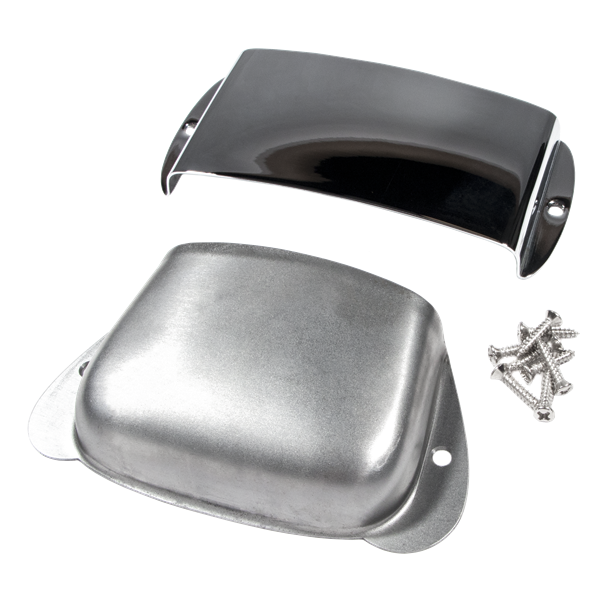 Fender Pure Vintage Precision Bass Ashtray Cover Set - Chrome