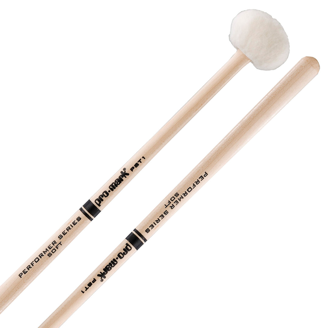 Promark PST1 -Promark Performer Series Soft Felt Timpani Mallets