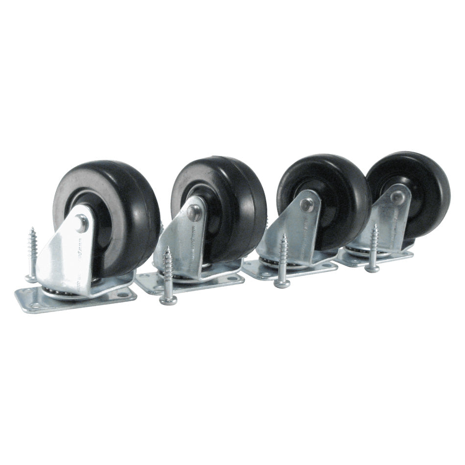 Ernie Ball Amp Caster Set Standard Plate Mount
