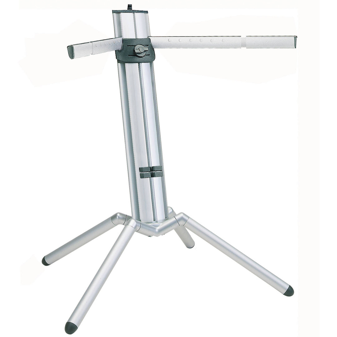 K&M 18840 Keyboard Stand - Baby Spider Pro (Silver)