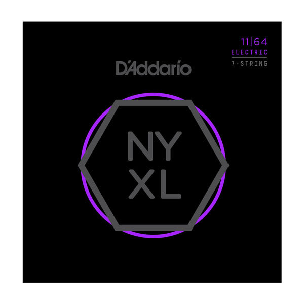D'Addario NYXL1164 - SET ELEC GTR NYXL MEDIUM-7ST