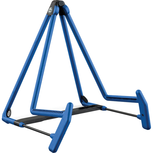 K&M 17580 Acoustic Guitar Stand (Blue)