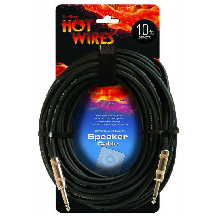On-Stage SP14-10SS Speakon Cable with Neutrik Connectors NL2-NL2 - 10‚Äô
