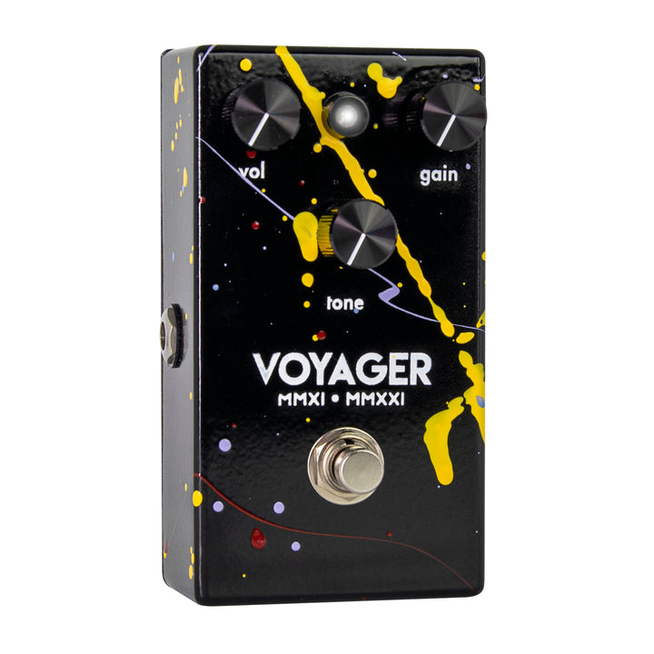 Walrus Audio Voyager Pre-Amp Overdrive  10-Year Anniversary Splatter Paint (Black)