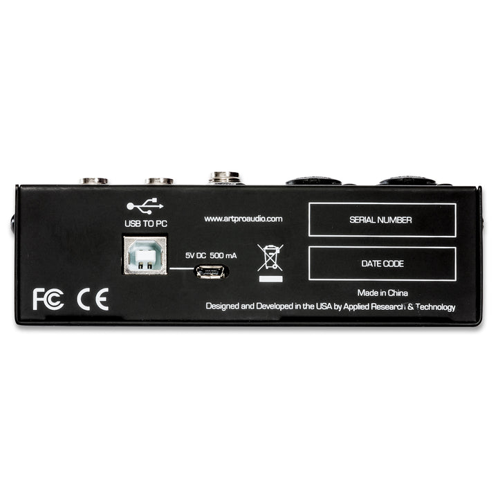 ART 4 CH USB RECORDING MIXER
