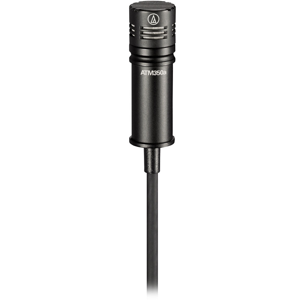 Audio-Technica ATM350 Cardioid Condenser Instrument Microphone 5” Gooseneck w/ Surface Mount