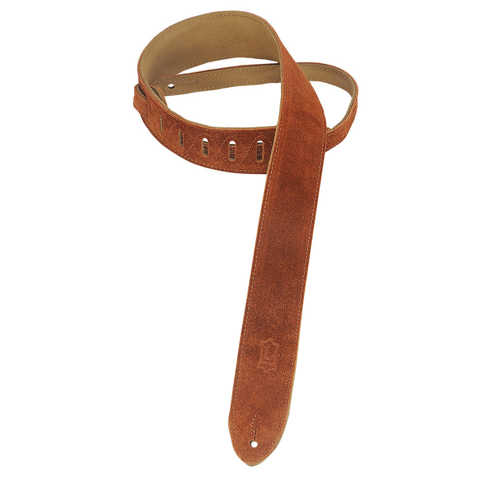Levy's MS12-CPR Suede Leather Guitar Straps