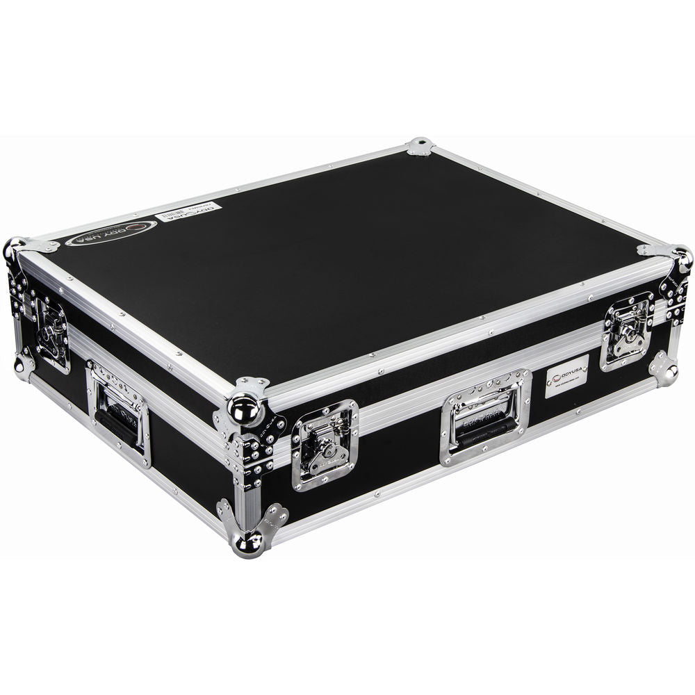 Odyssey FRPRIME4 Flight Ready Series Hard Case for Denon Prime 4 DJ Controller - Silver and Black