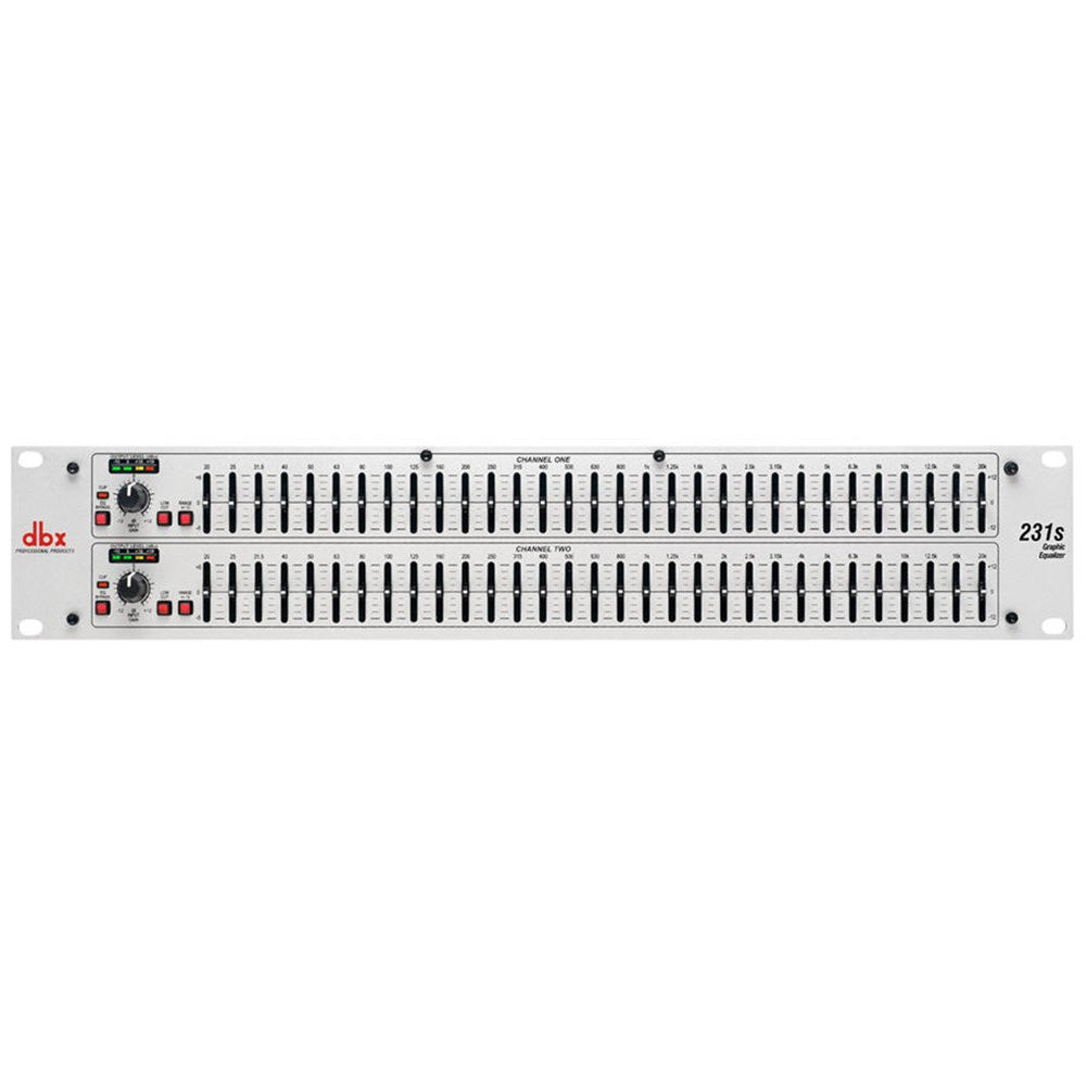 DBX 231s Dual-Channel 31-Band Equalizer